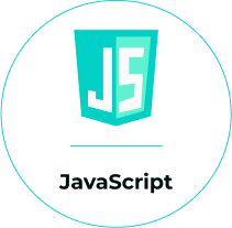 JavaScript icon representing proficiency in the JavaScript programming language.